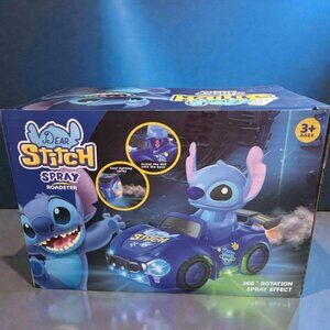Blue Stitch Roadster Light Up & Sounds Toy Car